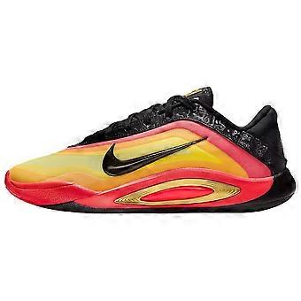 Zapatillas de baloncesto Nike A'One unisex, color rojo y amarillo, HQ1733-001
