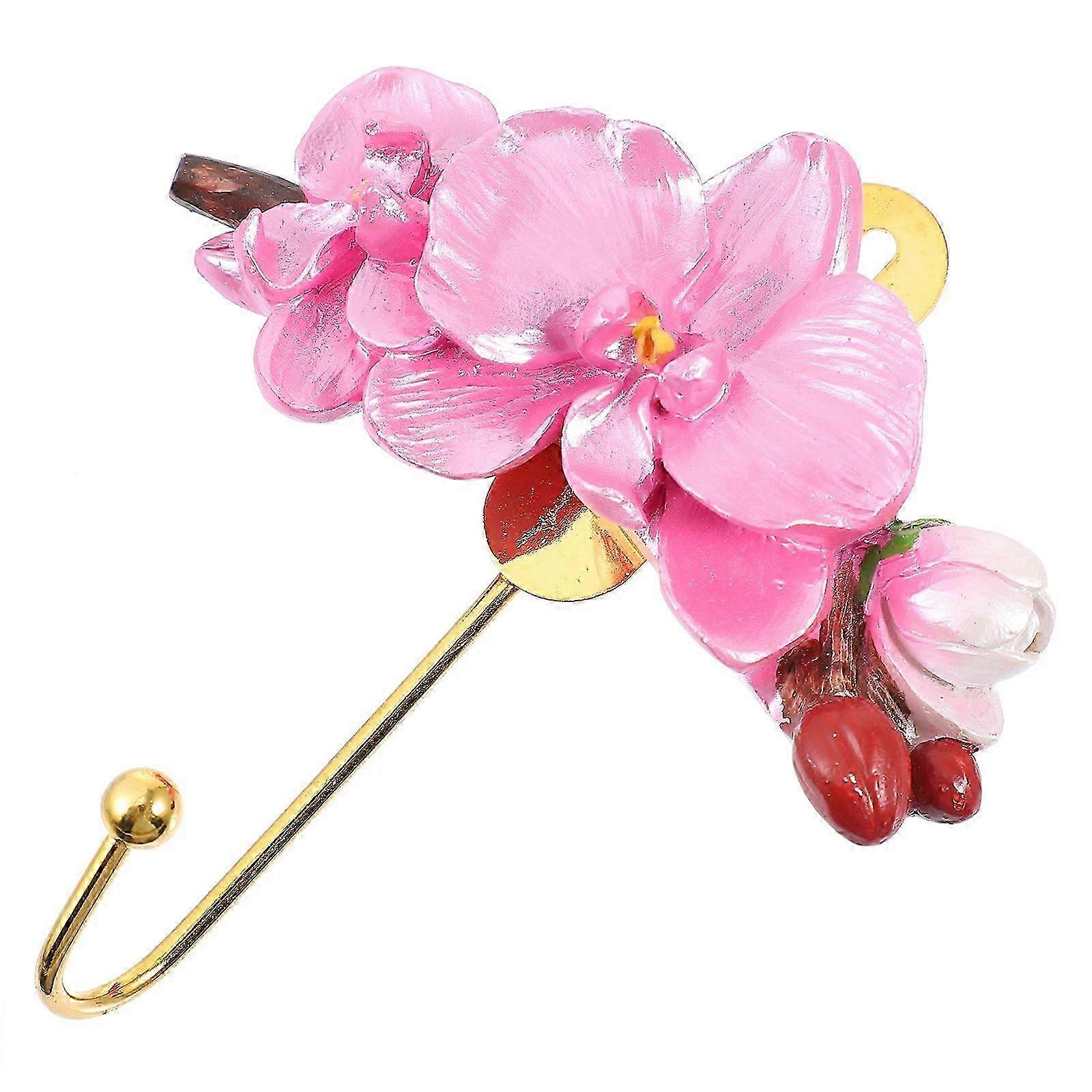Decorative Resin Flower Hook