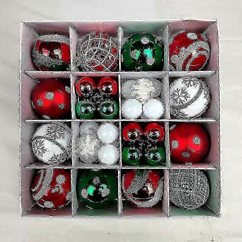 42pcs Shatterproof Christmas Balls