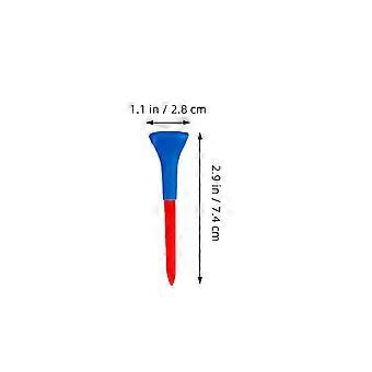 Practice Golf Tees Help Further For Golf Lovers 74mm 5Pcs