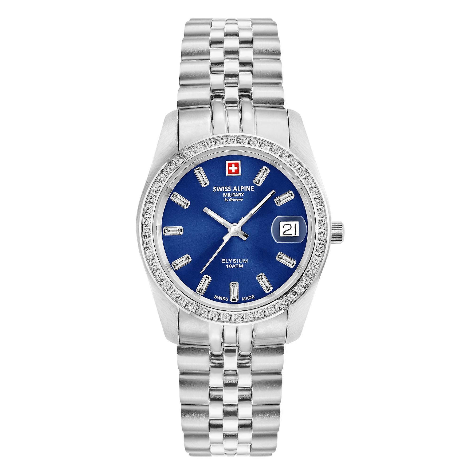 Swiss Alpine Military Ladies' Analog Quartz Watch 7714.7235SAM Stainless Steel