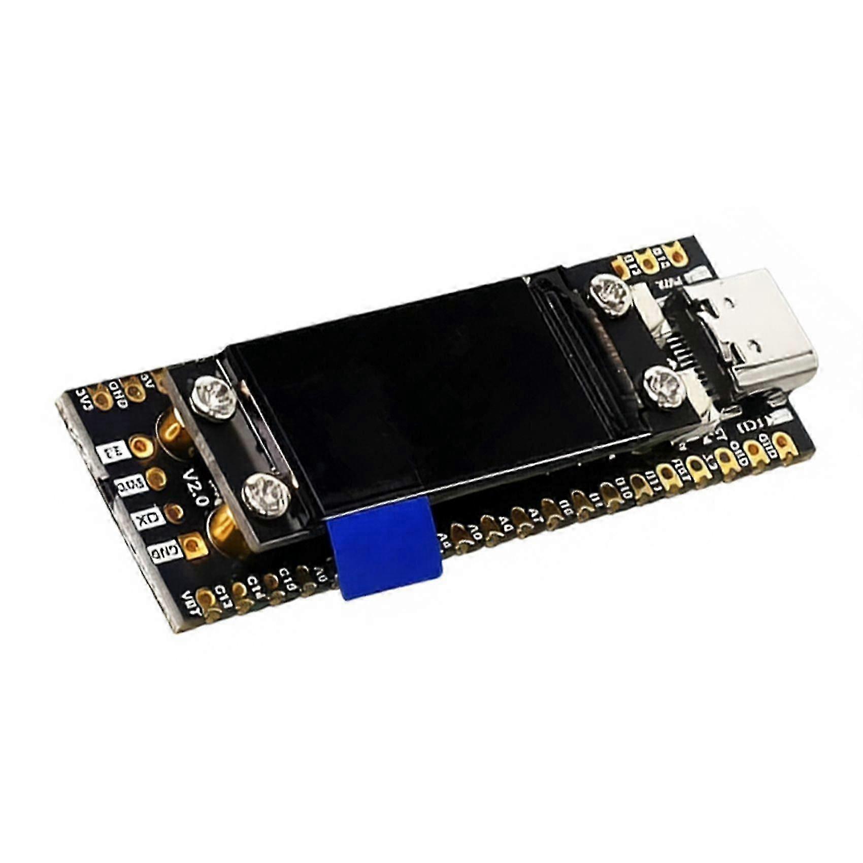 STM32F103C8T6 Development Board with 0.96" LCD Display. Integrated Visual Debugging Board compatible with Embedded GUI. IoT Projects AH