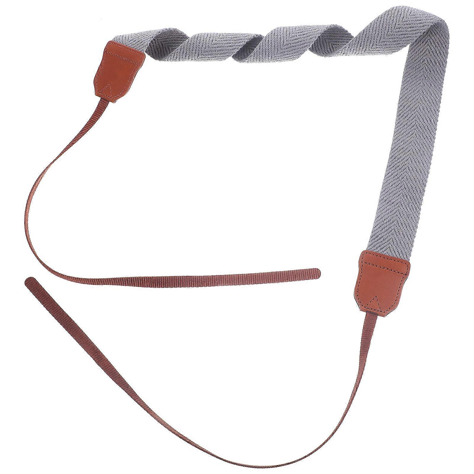 Grey Camera Strap Camera Shoulder Strap Adjustable Length