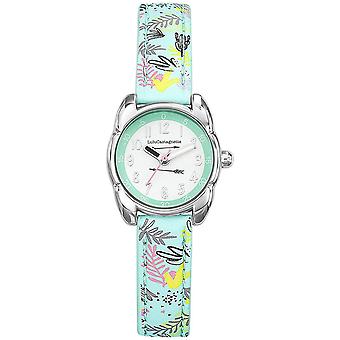 Lulucastagnette petite lulu Quartz Analog Child Watch with Cowskin Bracelet 38830