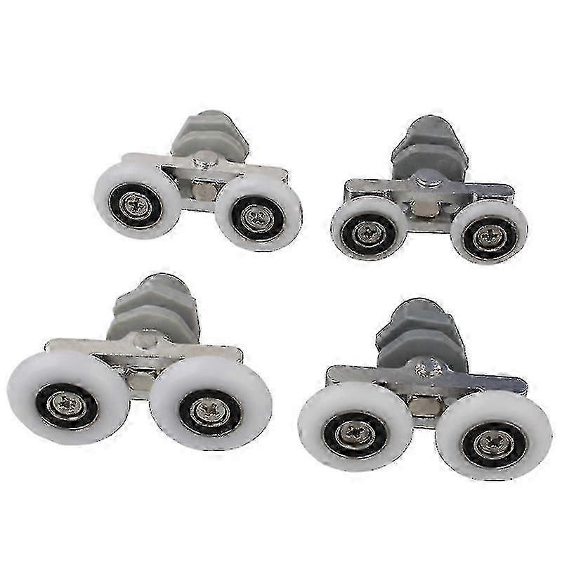 Nylon Shower Door Wheels 19mm Twin Rollers