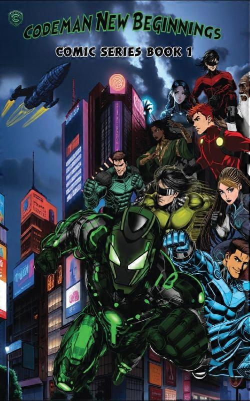Codeman Beginnings Comic Series Book 1