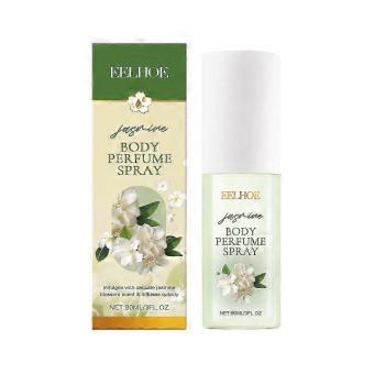 1-3x Jasmine Body Perfume Spray 90ml for Women Fresh Elegant Moisturizing Light Fragrance for Body Hair and Clothes