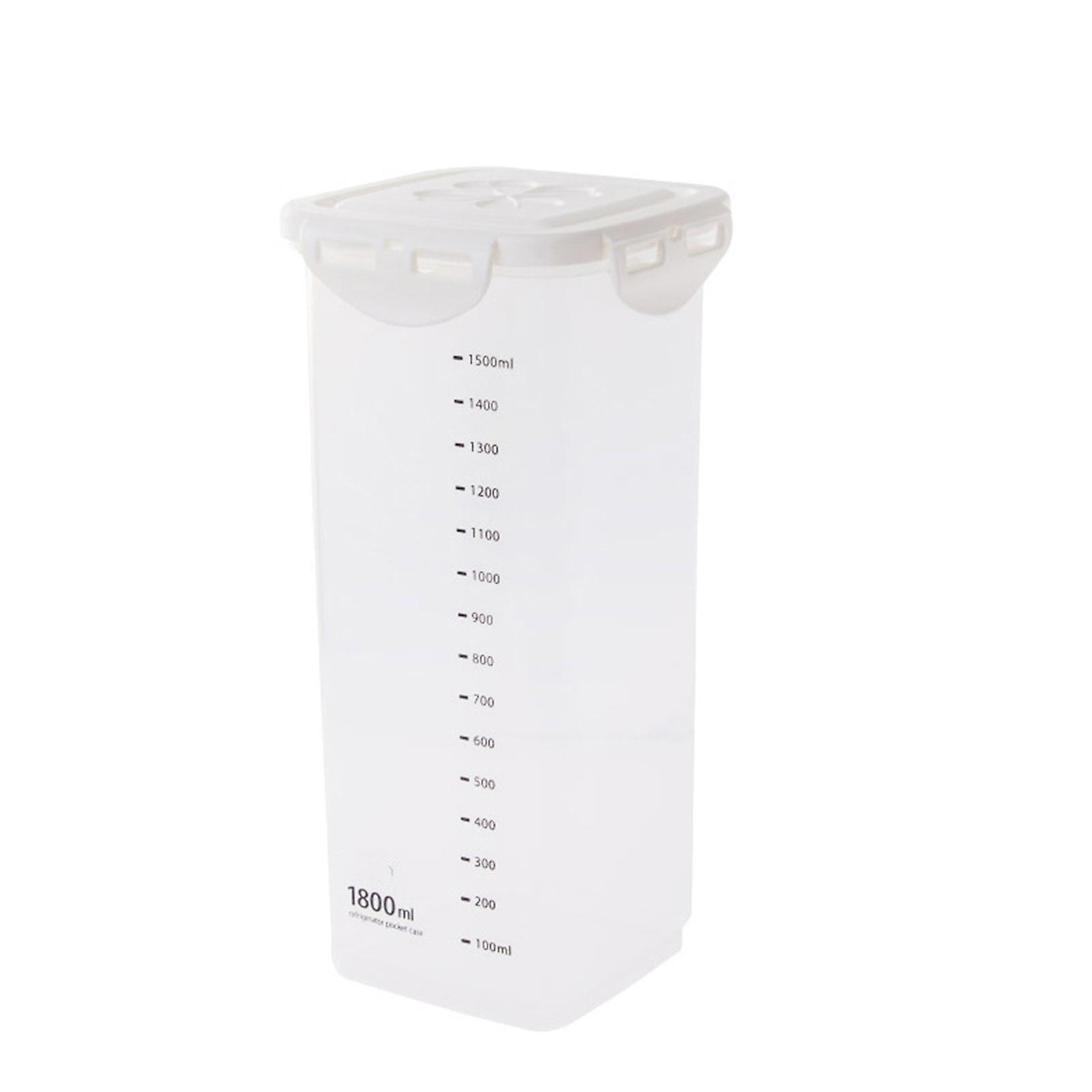 Plastic Airtight Food Container Sealing Storage Canister With Lid Cereal Seasoning Jar Sealed Flour Tank Kitche