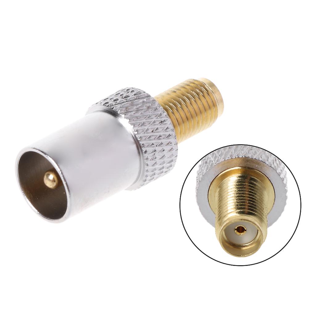 thumbnail image 2 of RF Adapter: Nickel SMA Female Jack To BNC Female Plug – Coaxial Connector (USA Seller) 2 of 3