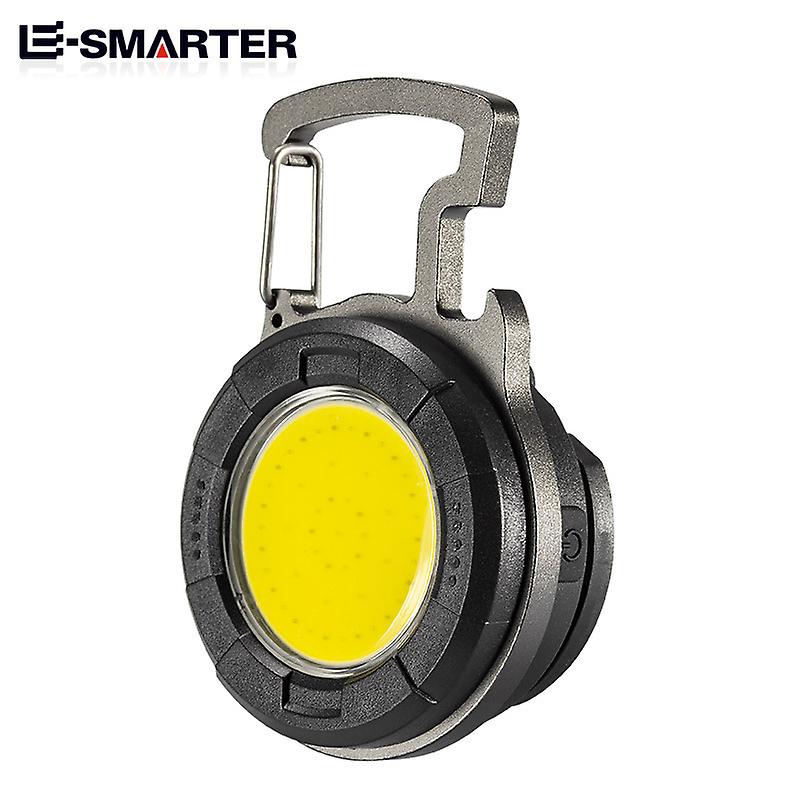 Mini LED Flashlight COB Portable Work Light Small Keychains Waterproof Flashlights
