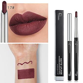 17 Colors Matte Lip Liner Smudge Proof Long Lasting Lip Pencil for Women Makeup New