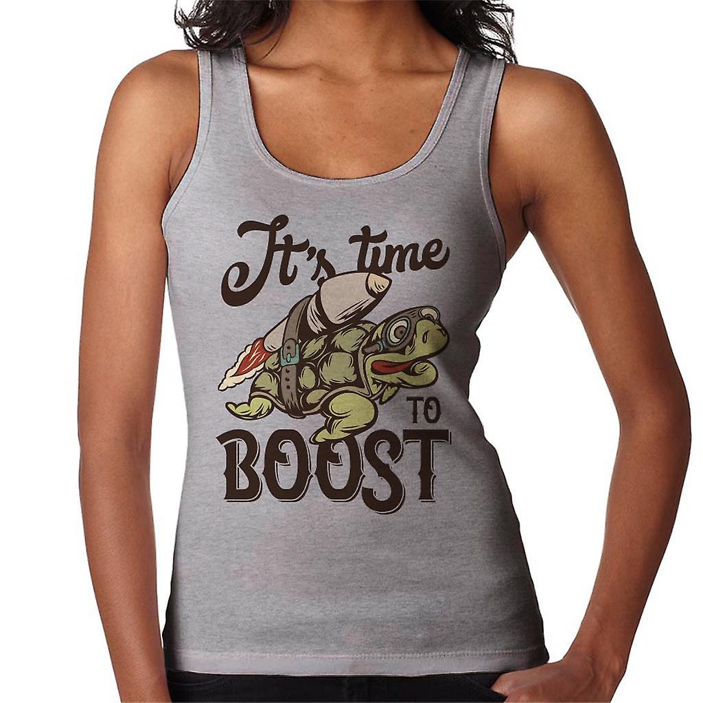 Turtle Jetpack Time To Boost Women's Vest