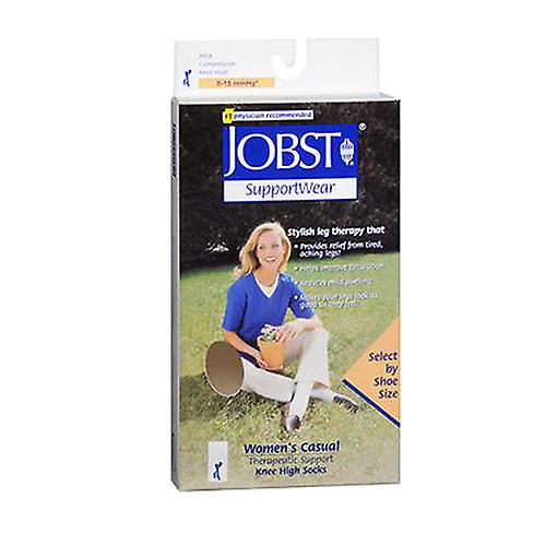 Jobst  Mild Compression Knee-Highs White, Medium each (Pack of 1)