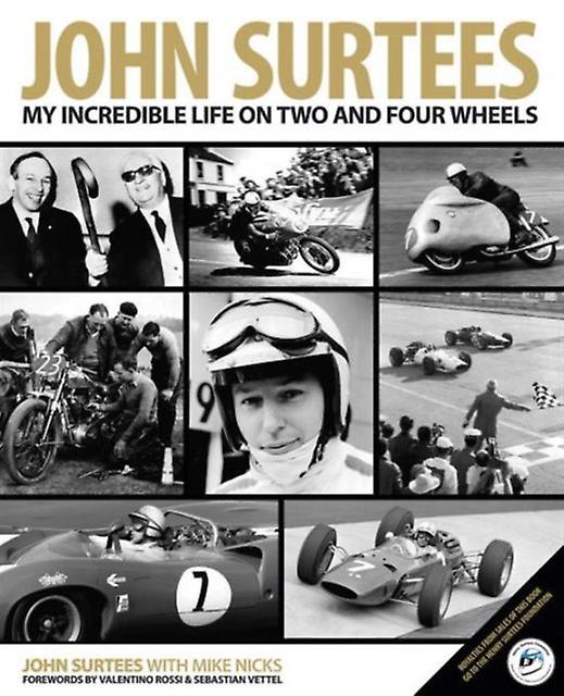 John Surtees by Mike Nicks Hardback Book