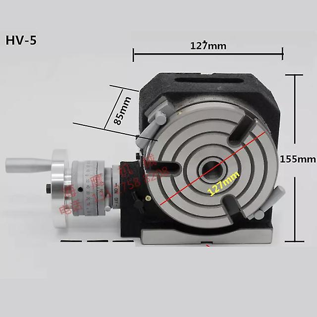 Rotary Table 4/5/6inch Horizontal Vertical Rotary Table 4-slot Rotary Table For Milling Machine Mt-2 Rotary Table For Milling.