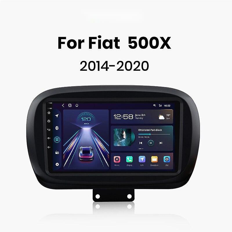 Carplay Android Auto Car Radio For Fiat 500X 2014 - 2020 Multimedia GPS autoradio 4G WIFI DSP
