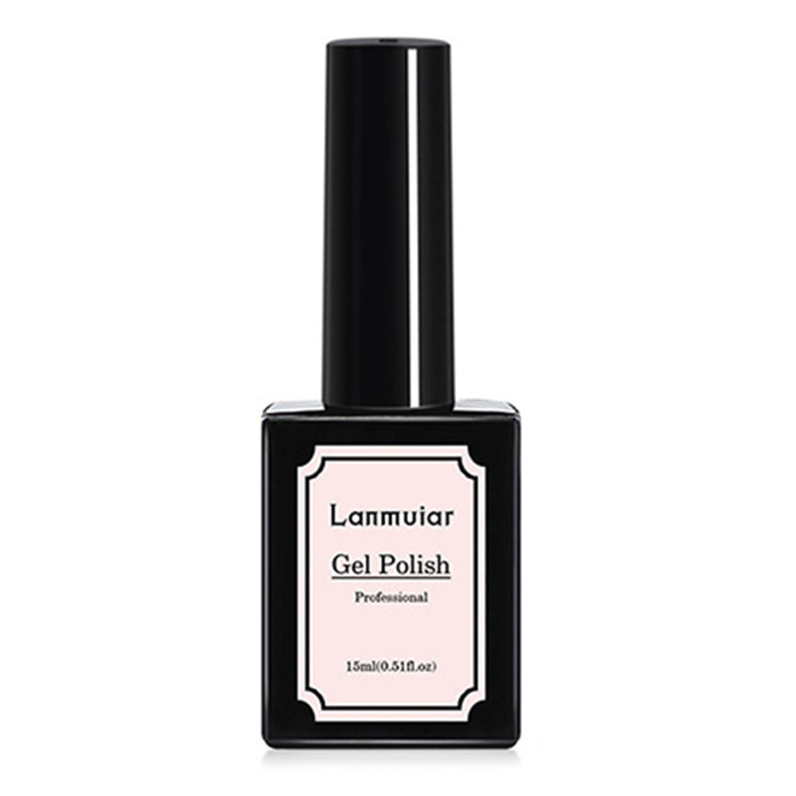15ml Solid Color Nail Polish Healthy Ingredients Easy To Apply Nail Glue