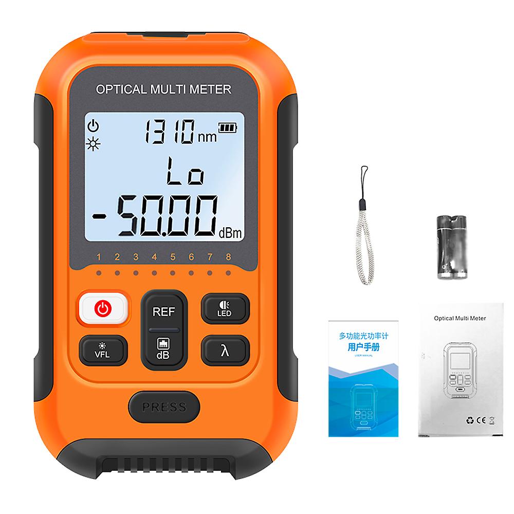 Lightweight 3 In 1 Optical Power Meter High Accurancy Network Tester