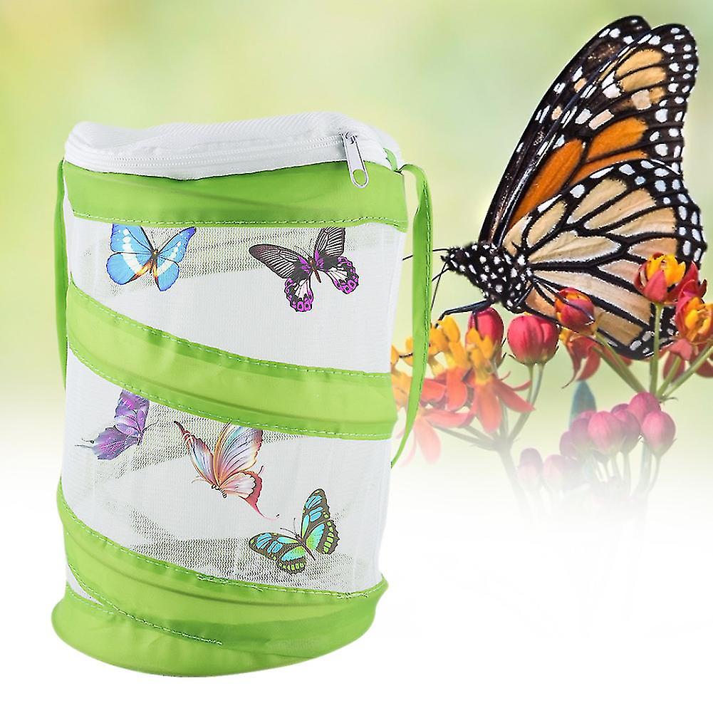 Mini Foldable Portable Durable Ventilated Butterfly House Breeding Cage