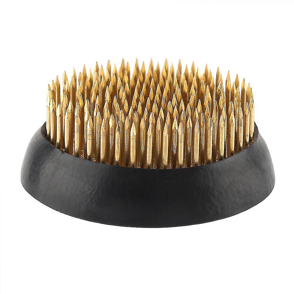 Ikebana Kenzan,Round Flower Arrangement Pin Flower Arrangement Pin Round Kenzan Ultra Responsive
