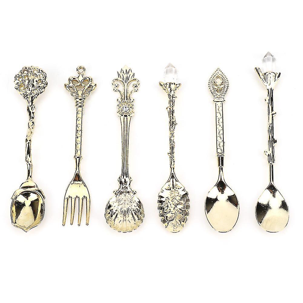 Another Vintage - Style Zinc Alloy Spoons and Forks Set