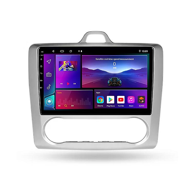 Android 12 Carplay Car Radio for Ford Focus 2 Mk 2 2004 - 2011 Multimedia Player 2 Din GPS Head Unit