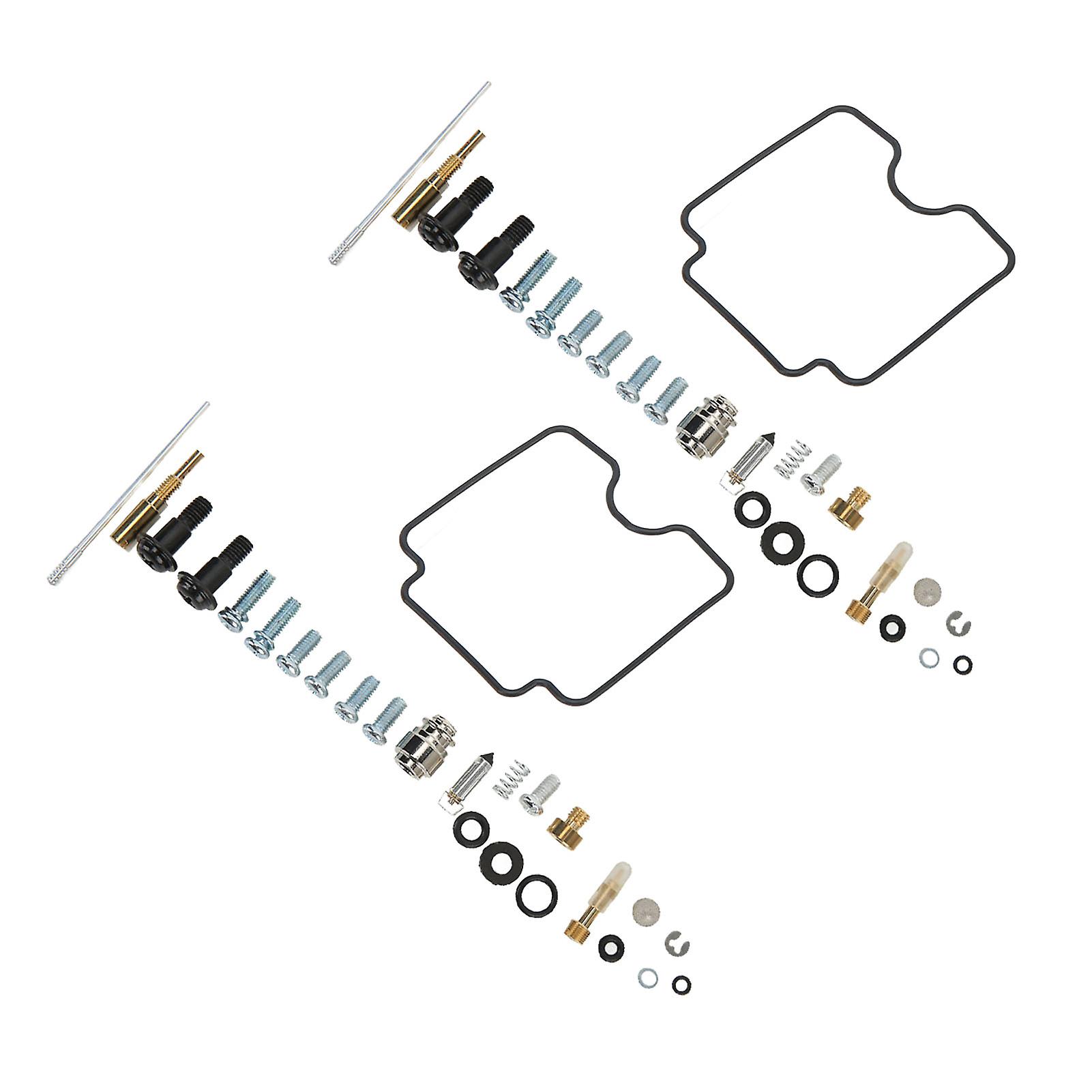 Motorcycle Carburetor Repair Tool Replacement 2 Sets for XVS11A XVS1100A V-Star Classic 1999-2009 Durable Maintenance Kit