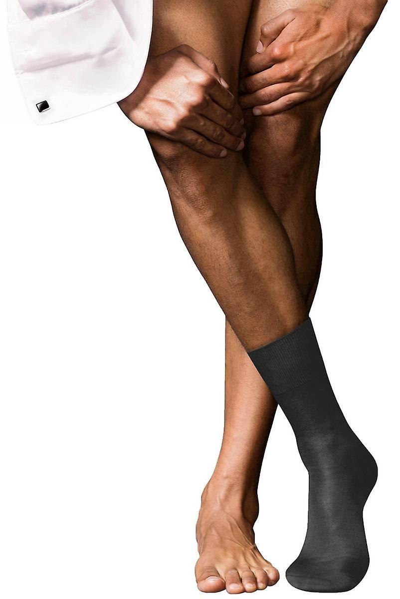 Falke No15 Finest Supima Cotton Socks - Anthracite Grey