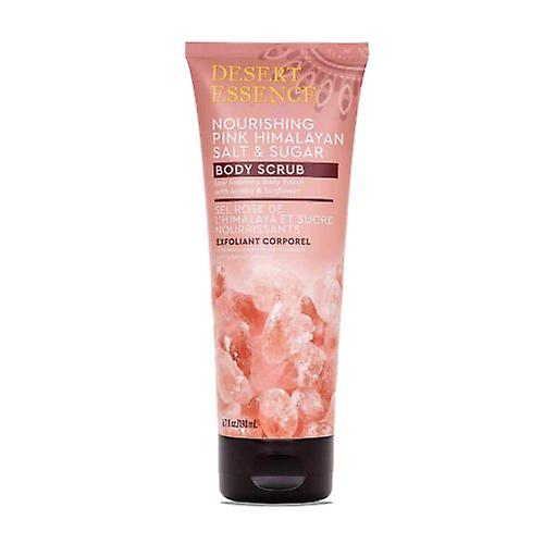 Desert Essence Nourishing Pink Himalayan Salt & Sugar Body Scrub, 6.7 Oz (Pack of 1)