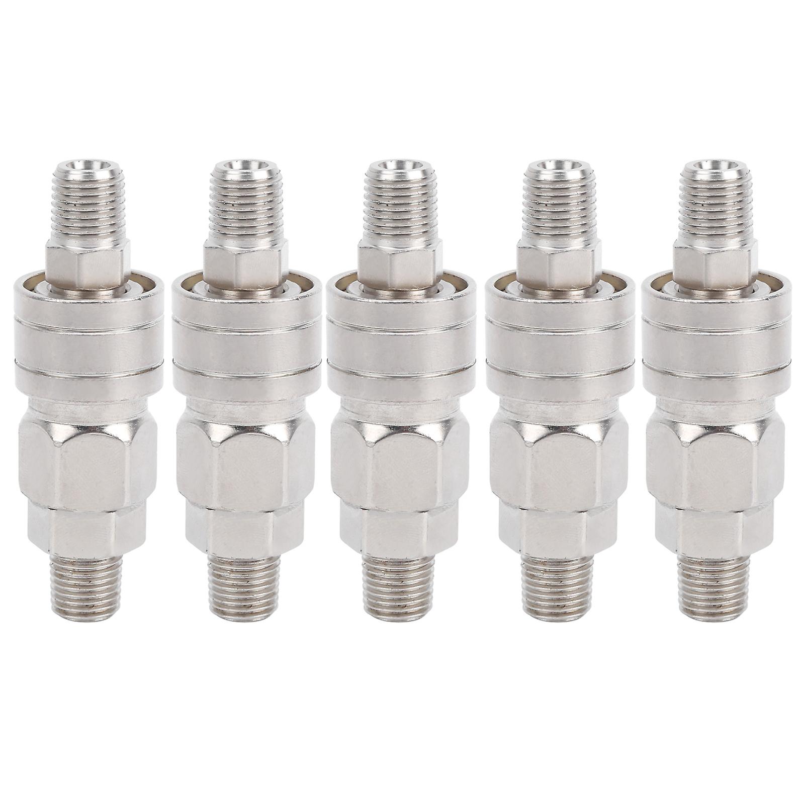 1 Set Air Quick Connector Pneumatic SelfLocking Pipe Fitting Accessories SM20+PM20