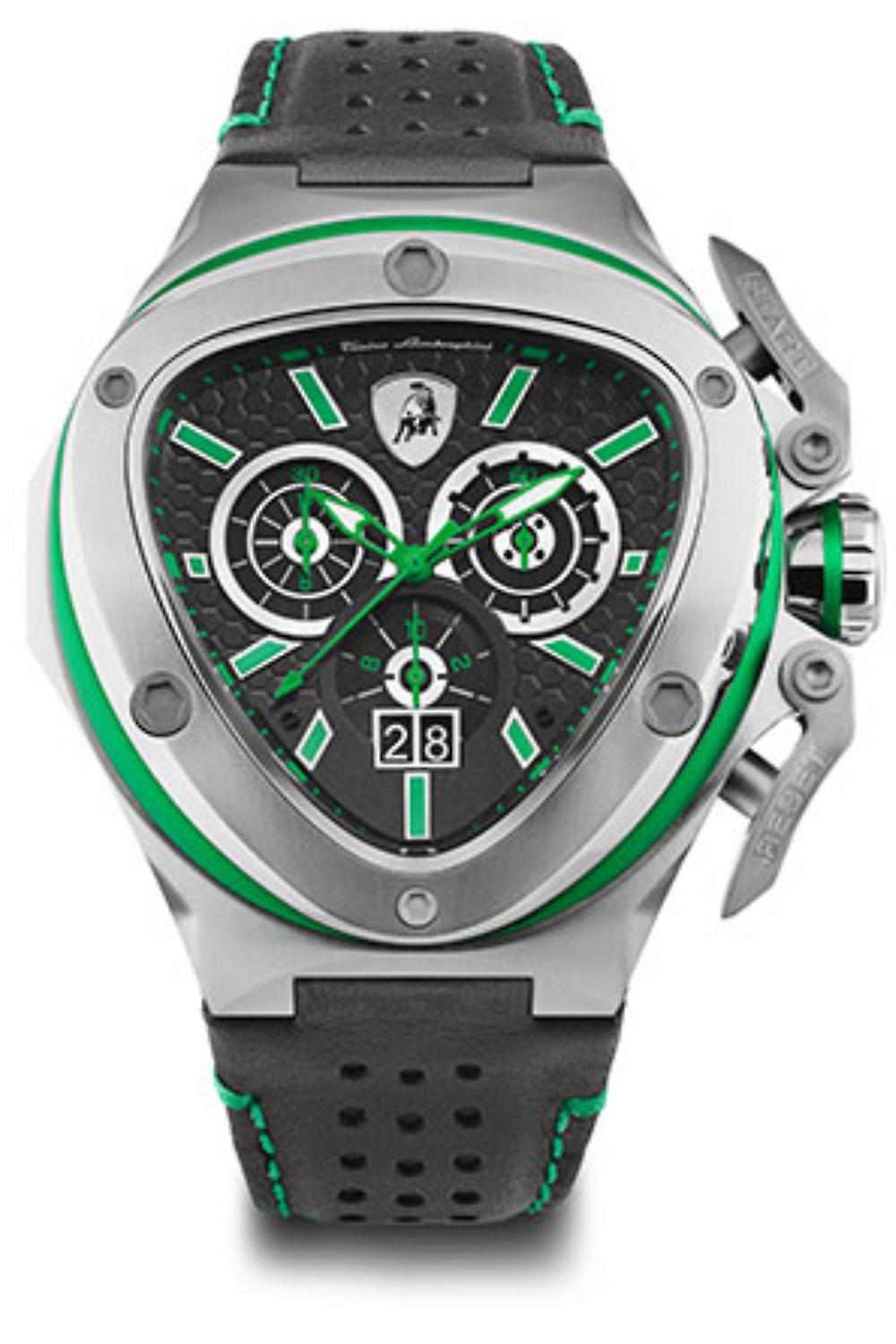 Sp x Men's Analog Quartz Watch with Cowhide Bracelet T9XF-SS