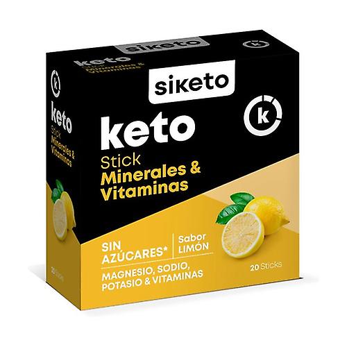 Keto Sugar Free Minerals and Vitamins 20 tablets