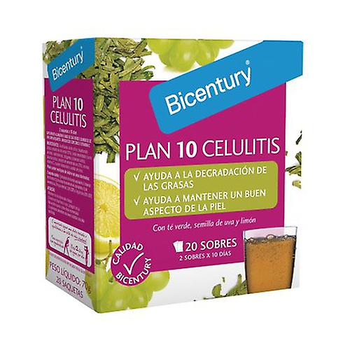 Plan 10 Cellulite Diet Envelopes 20 packets