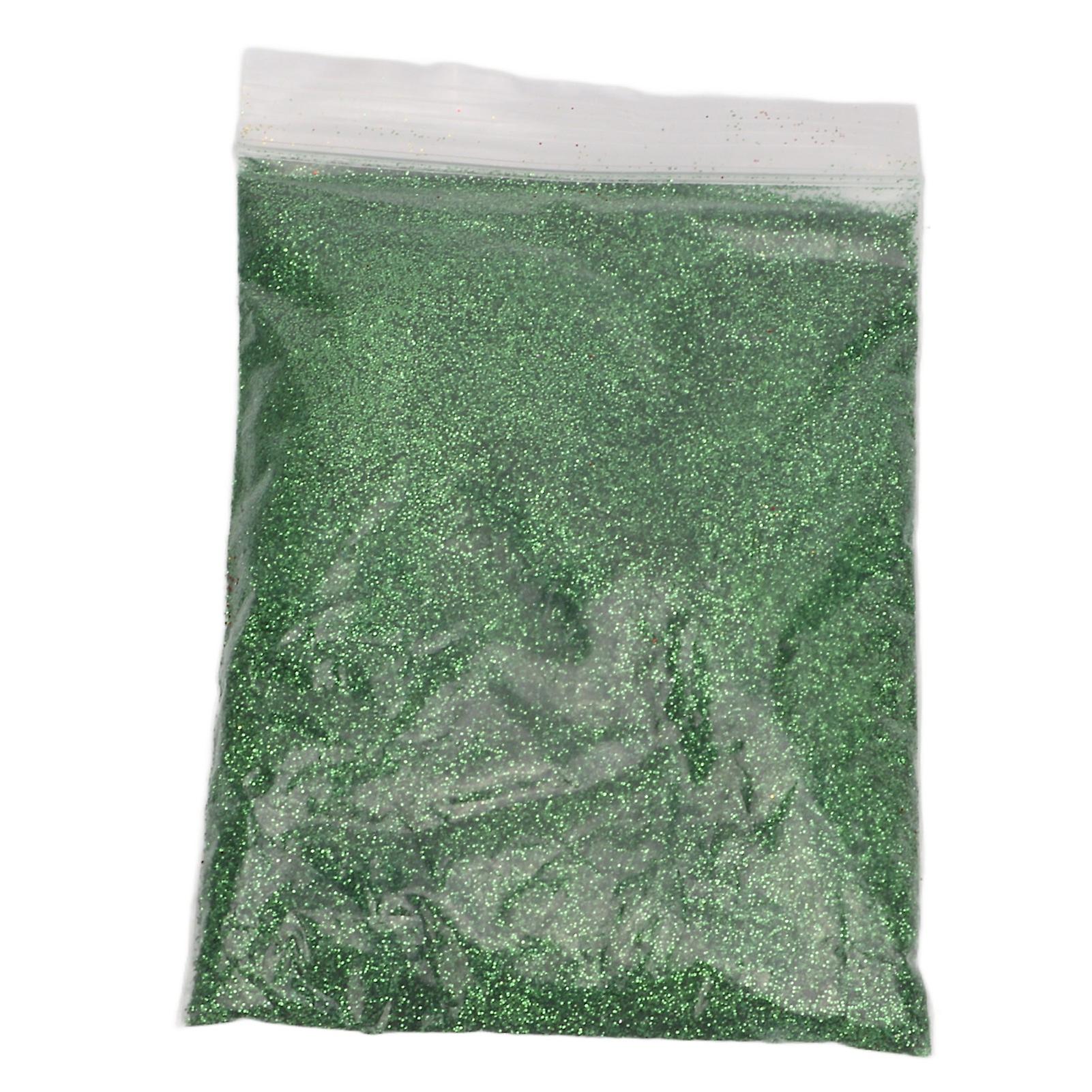 Extra Fine Glitter 50g Shiny Sparkles Gorgeous Eye Catching Widely Used Easy Removal Craft Glitter for Nail Card FaceGreen