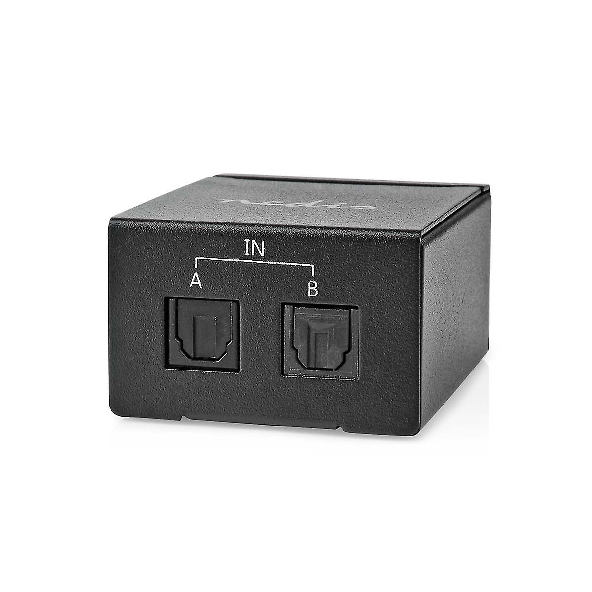 Digital Audio Switch | Two-way | Connection Input: DC Power / 2x TosLink | Connection Output: TosLi