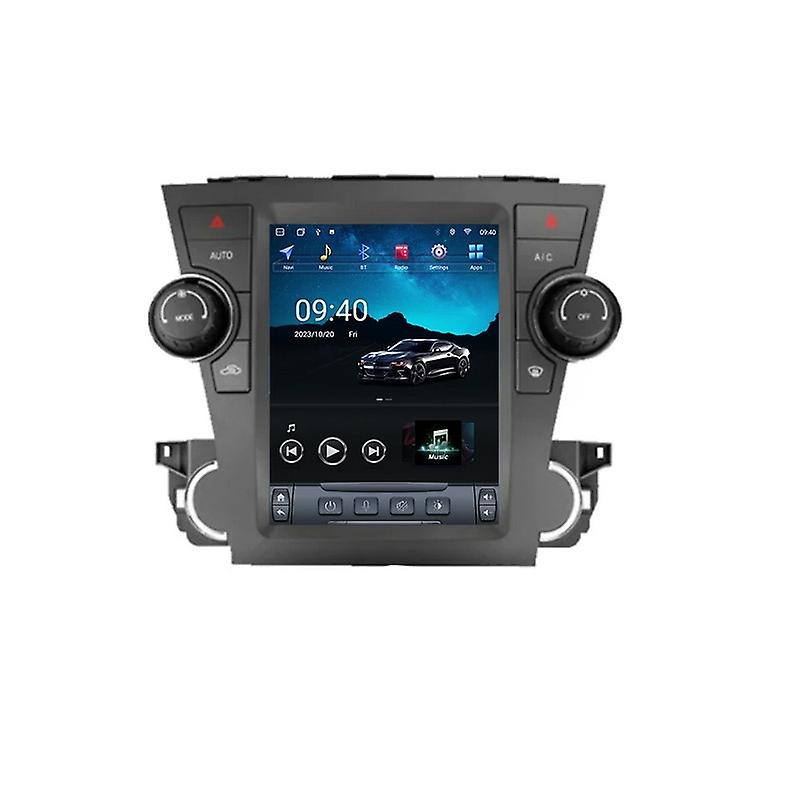 Car Radio For Toyota Highlander 2 XU40 2009-2014 Multimedia Navigation Stereo GPS Video Audio Player