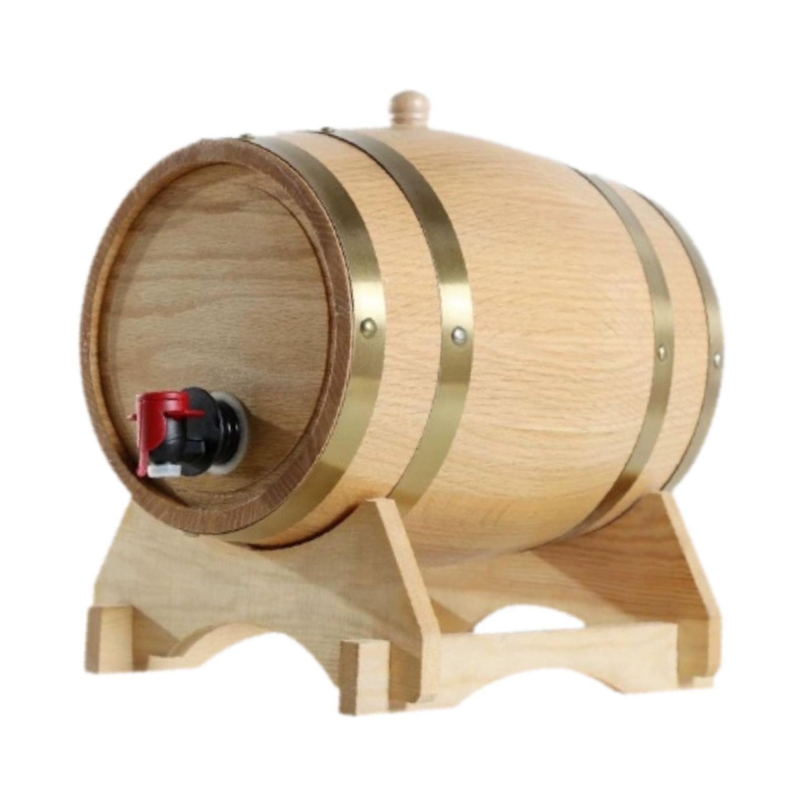 5L خشبية النبيذ برميل الديكور هدية البيرة برميل لشريط الجدول الترفيهي