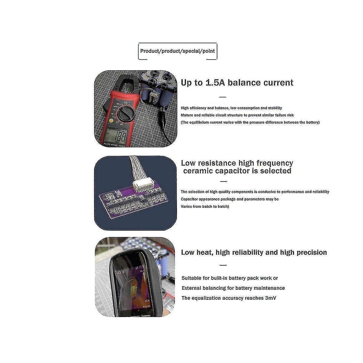 8s-7s 1.5a Po4 Ternary - High Current 0.03v High- Transfer Ac