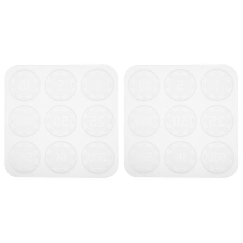 2pcs Crystal Drop Mold