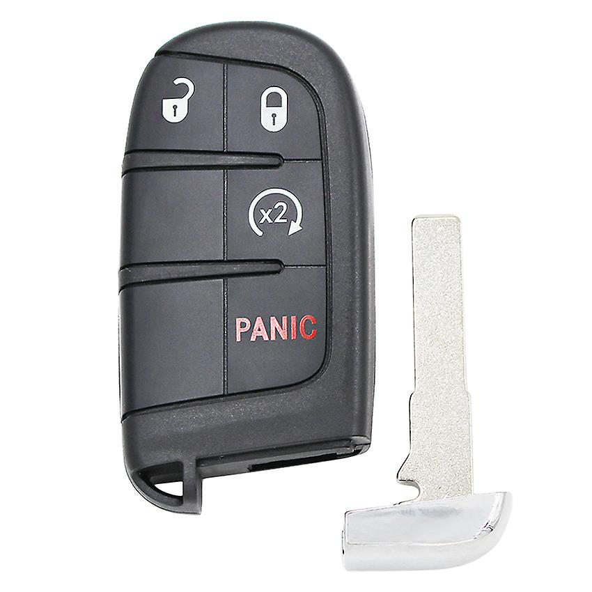 3/4/5 Buttons Smart Remote Key Shell For Fiat 500x 500 500l For Jeep Renegade Compass M3n-40821302 With Uncut Sip22 Blade