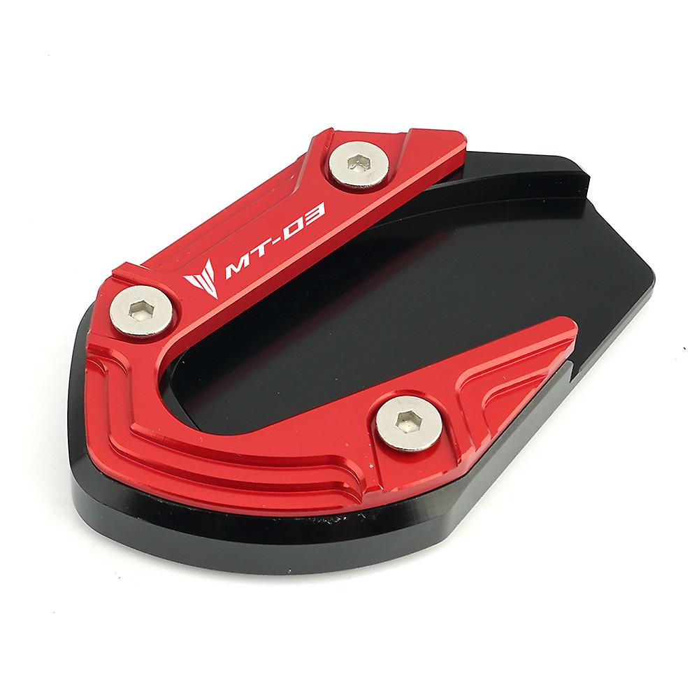 Motorcycle Kickstand Sidestand Stand Extension Enlarger Pads For Yamaha Yzf-r3 Yzf-r25 Mt-03 Mt-25 2014-2020 Mt 03 25 Yzf R3 R25