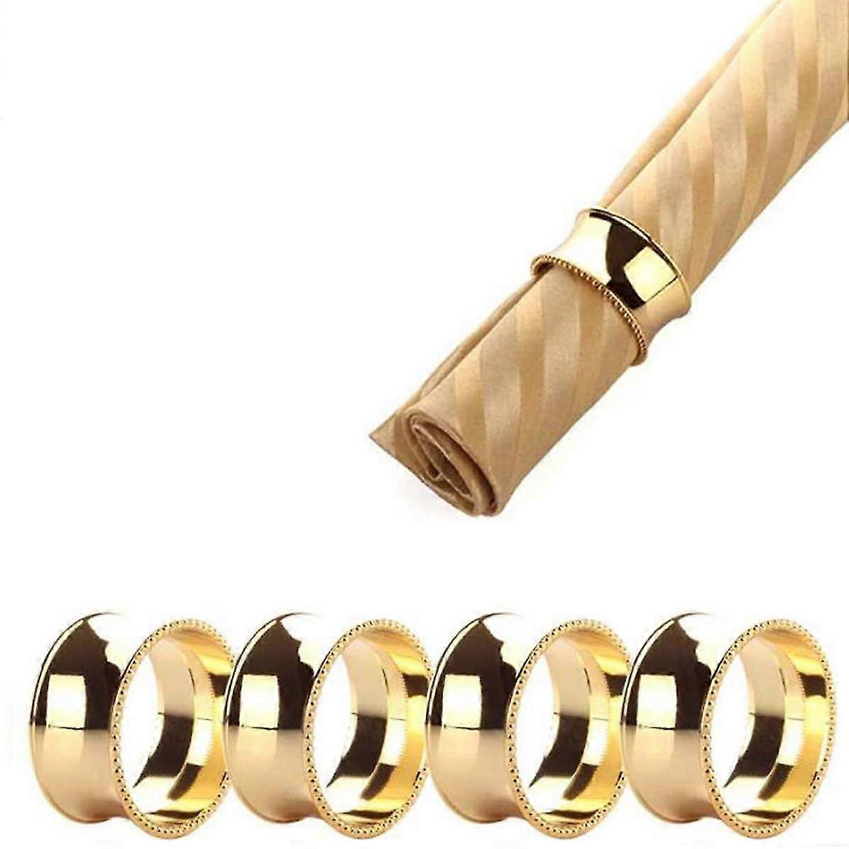Napkin Ring Set For Table Decoration 8 Piece