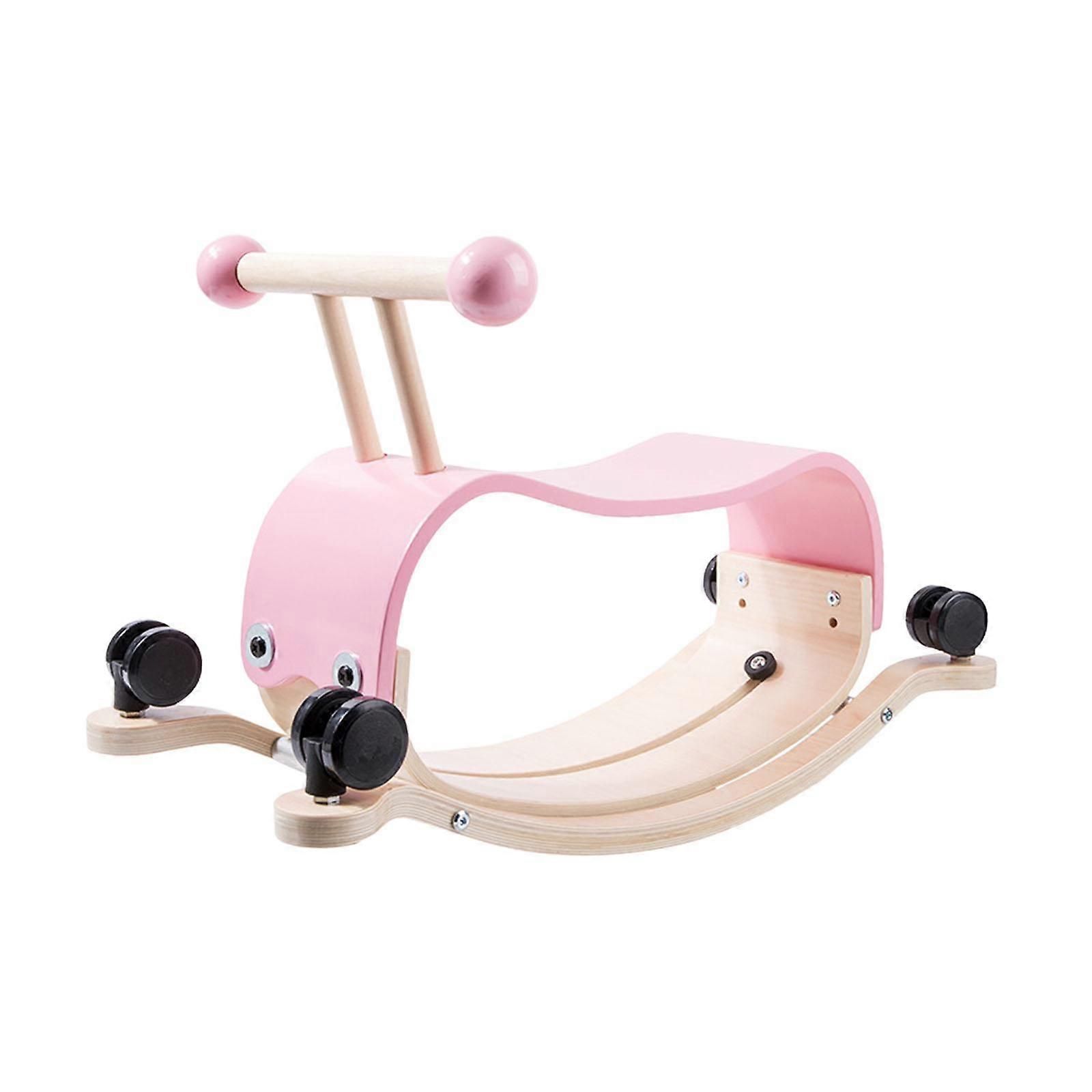 2 in 1 Rocking Horse Riding Toy Slide Car for Festival Birthday Gift Holiday
