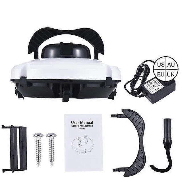 Kosgho Cordless Robotic Pool Cleaner - Ipx8 Waterproof, Dual-motor Strong Suction, Self-parking, 120 Mins Runtime, Automatic Pool Vacuum