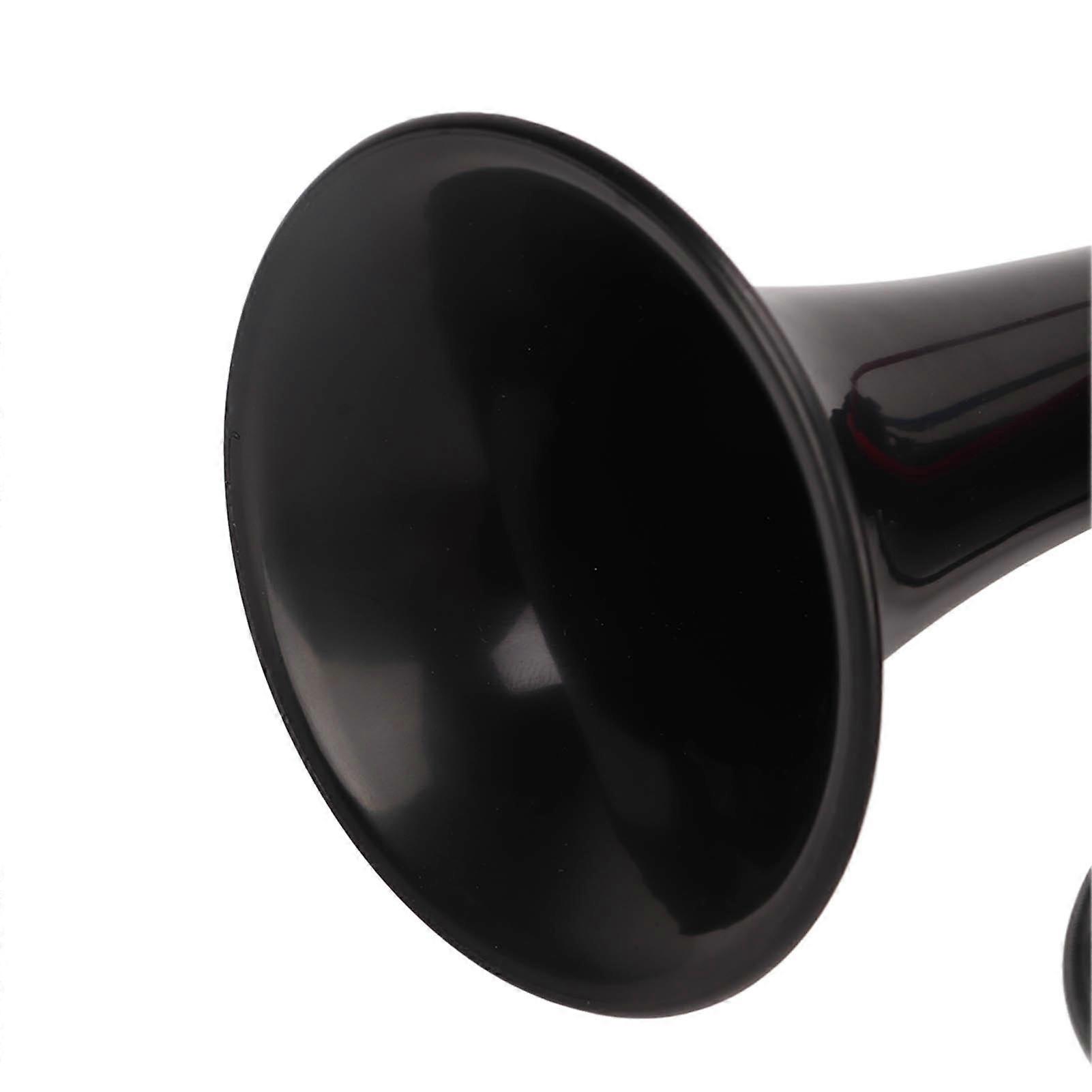 デュアルトランペットエアホーン130dB DC 12V電気エアトランペットキットトラックカートレインヨット船用