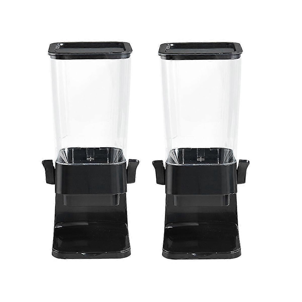 2pcs Countertop Dispenser Indispensable Countertop Container Countertop Container For Candy Dispens
