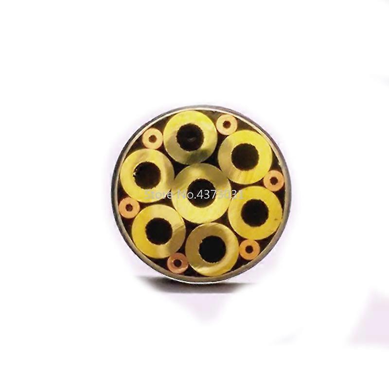 New 6mm Mosaic Pin Rivets for Knife Handle Screw Decorate 21 Kinds Design Exquisite Style Knife Handle Tool Length 90mm