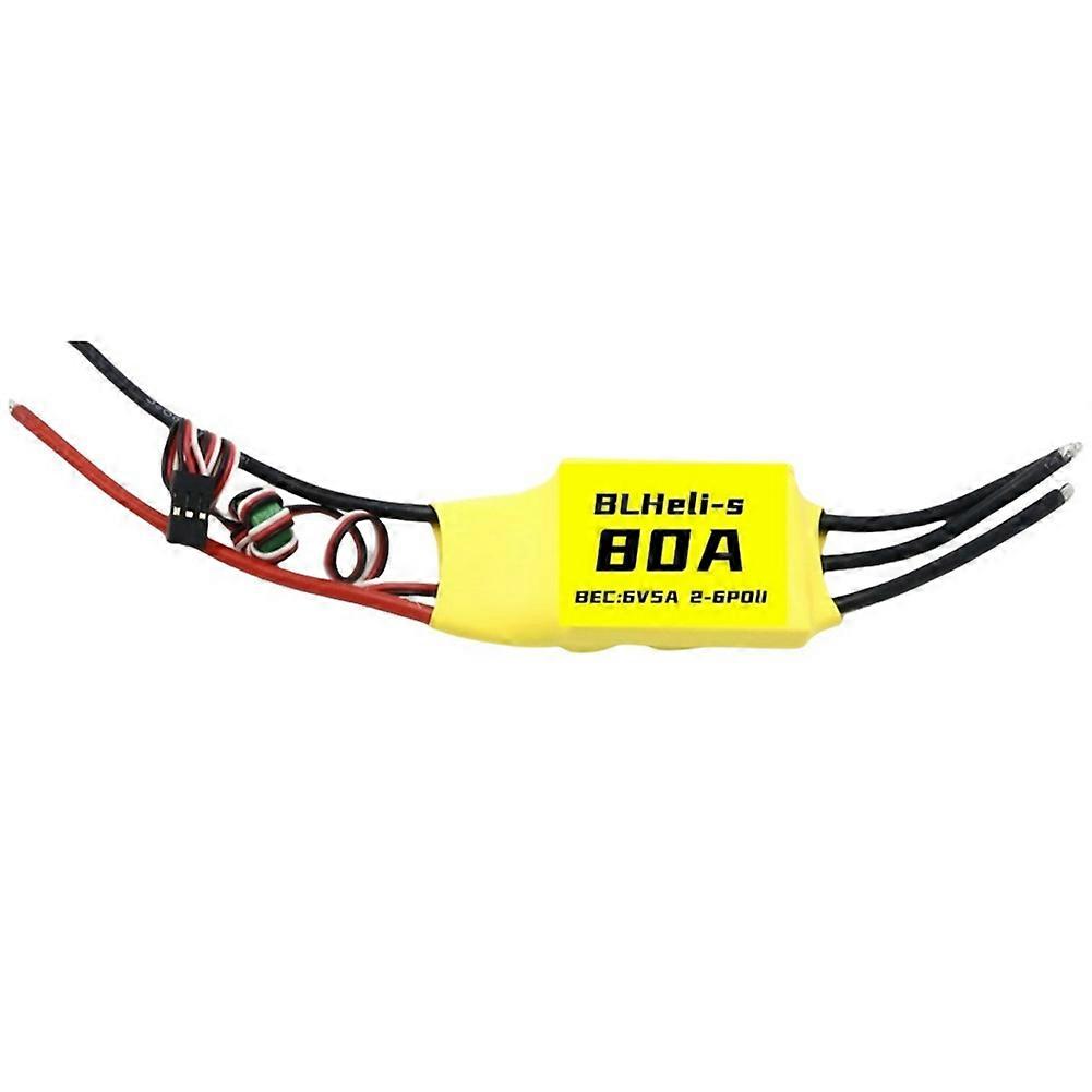 BLHeli Brushless ESC 80A ESC 6V 5A 2-6S for RC FPV Fixed Wing Multirotor Drone DIY Parts A