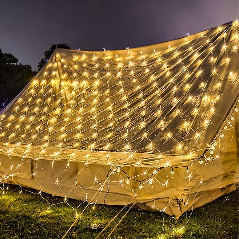 Net String Lights, 3Mx2M LED Net Lights with Remote Control, Waterproof Decorative Net Lights