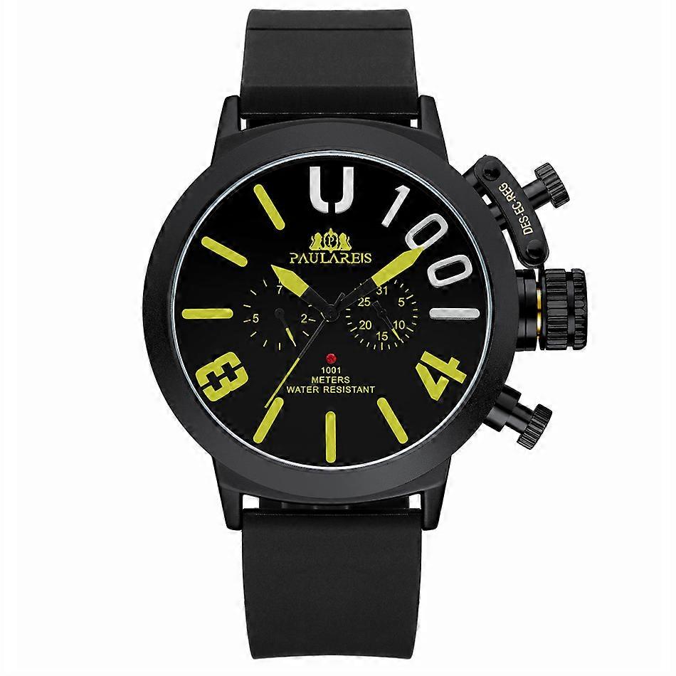 Ohp Watch UB03 Fully automatic mechanical multifunctional rubber strap large men's watch AUTOMATIC WATCH